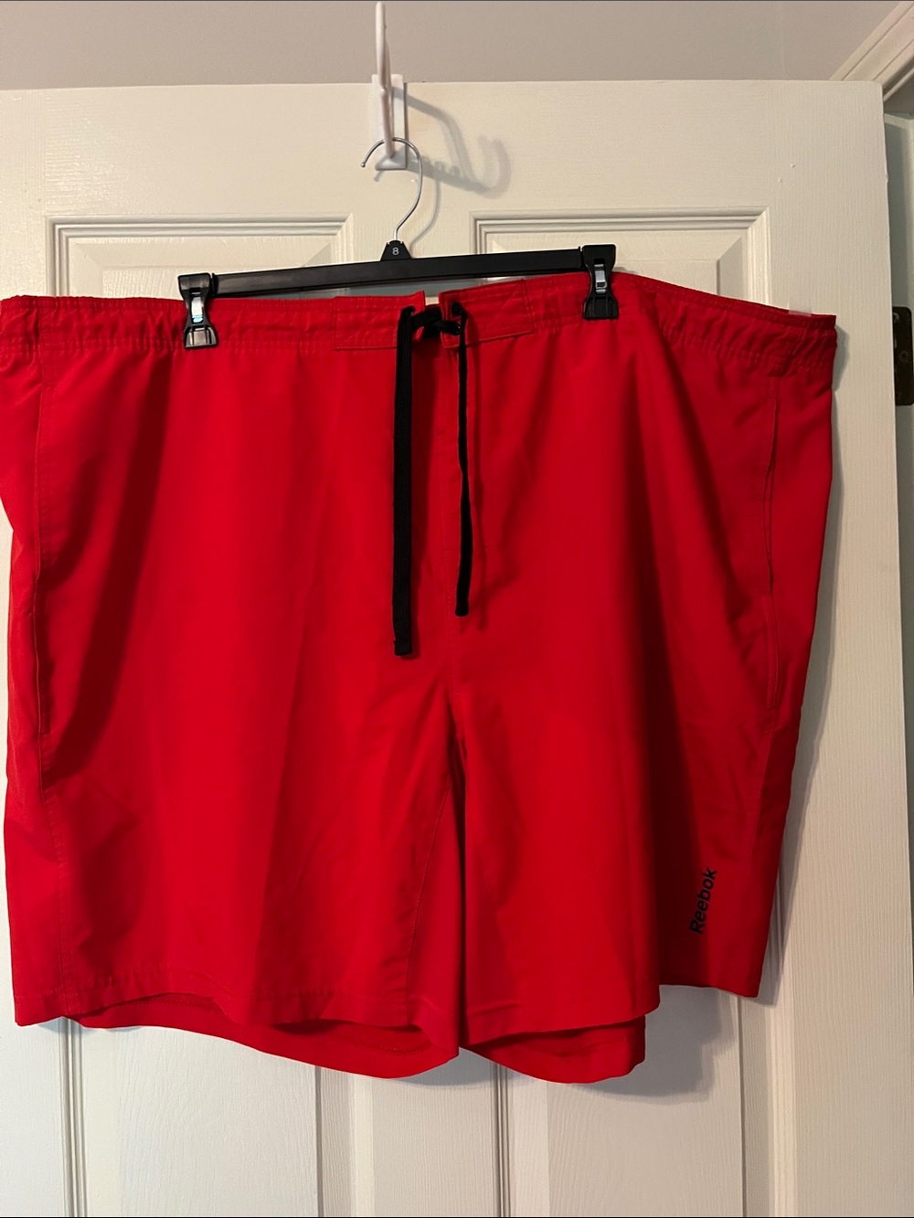 Reebok Red Men's Performance Drawstring Shorts